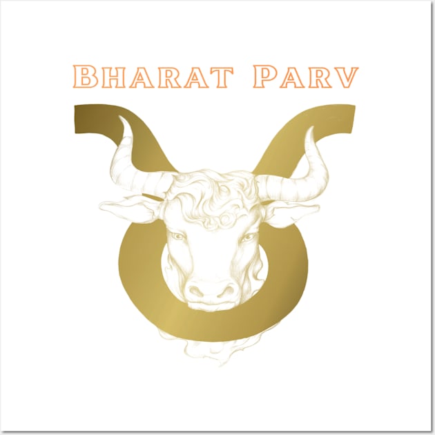 Bharat Parv - Taurus Wall Art by Bharat Parv